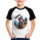 Camiseta Raglan Infantil MX4Life - Foca na Moda