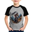 Camiseta Raglan Infantil MX4Life - Foca na Moda
