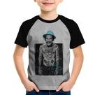 Camiseta Raglan Infantil Que que foi, que que foi, que que há - Foca na Moda
