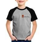 Camiseta Raglan Infantil Ubuntu Linux - Foca na Moda
