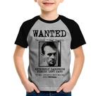 Camiseta Raglan Infantil Wanted T-Bag - Foca na Moda