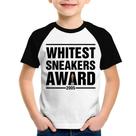 Camiseta Raglan Infantil Whitest Sneakers Awards - Foca na Moda