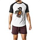 Camiseta Raglan Isso e um trabalho para o Chapolin