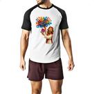 Camiseta Raglan Jesus Escrevendo Familia Brito Camiseta Raglan Jesus Escrevendo Familia Brito