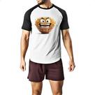 Camiseta Raglan Lamen doido Camiseta Raglan Lamen doido