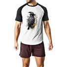 Camiseta Raglan Mago corvo