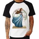 Camiseta Raglan Margaery Tyrell Art - Foca na Moda