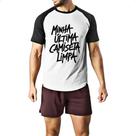 Camiseta Raglan Minha ultima camiseta limpa