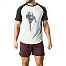 Camiseta Raglan Muay Thai Palavras Camiseta Raglan Muay Thai Palavras