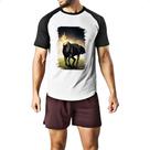 Camiseta Raglan Mula sem cabeca
