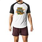 Camiseta Raglan Muscle Car Street Madness