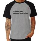 Camiseta Raglan O diem é meu, eu carpo se eu quiser - Foca na Moda Camiseta Raglan O diem é meu, eu carpo se eu quiser - Foca na Moda