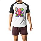 Camiseta Raglan Octopus Tenista Camiseta Raglan Octopus Tenista