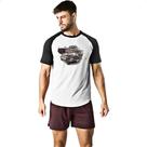 Camiseta Raglan Opala classico preto