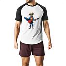 Camiseta Raglan Papaguaio guitarrista