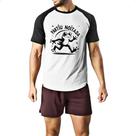 Camiseta Raglan Partiu Noitada Sapo Camiseta Raglan Partiu Noitada Sapo