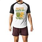 Camiseta Raglan Pastel e Caldo de Cana