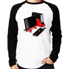 Camiseta Raglan PC Gamer Manga Longa - Foca na Moda