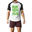 Camiseta Raglan Play with nature