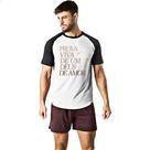Camiseta Raglan Prova vida de um Deus Camiseta Raglan Prova vida de um Deus