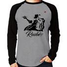 Camiseta Raglan Rusbé Manga Longa - Foca na Moda