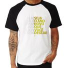 Camiseta Raglan Seja o ano novo que você deseja! - Foca na Moda Camiseta Raglan Seja o ano novo que você deseja! - Foca na Moda