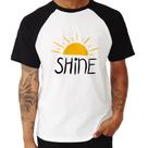 Camiseta Raglan Shine - Foca na Moda
