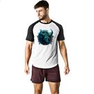 Camiseta Raglan Signo de Touro placa de luxo
