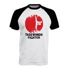Camiseta Raglan Taekwondo Fighter Camiseta Raglan Taekwondo Fighter