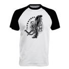 Camiseta Raglan Taekwondo Kick Camiseta Raglan Taekwondo Kick