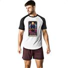 Camiseta Raglan Taro cachorro Doberman