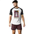 Camiseta Raglan Taro Gato Scottish Fold