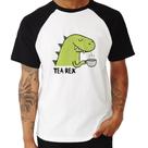 Camiseta Raglan Tea-Rex - Foca na Moda