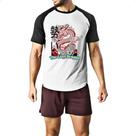 Camiseta Raglan The Lost Dragon Camiseta Raglan The Lost Dragon
