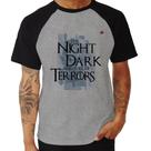 Camiseta Raglan The night is dark and full of terrors - Foca na Moda Camiseta Raglan The night is dark and full of terrors - Foca na Moda