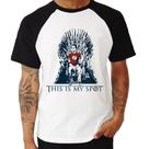 Camiseta Raglan This Is My Spot - Foca na Moda