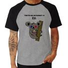 Camiseta Raglan Treta na internet: A - Foca na Moda Camiseta Raglan Treta na internet: A - Foca na Moda