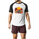 Camiseta Raglan Vintage Carro Classico 07