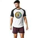 Camiseta Raglan Vitral Abelha