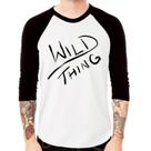 Camiseta Raglan Wild Thing Manga 3/4 - Foca na Moda