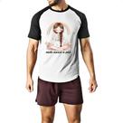 Camiseta Raglan Yoga onde nasce a paz
