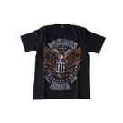 Camiseta Ramones Banda de rock Punk Preta Adulto Extra G G1 Plus size BO482 BRC