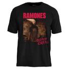Camiseta Ramones Brain Drain Cor:PretoTamanho:GG