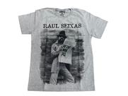 Camiseta Raul Seixas Cinza Blusa Rock Nacional Metrô Linha 743 Toca Raul Bo251 BM