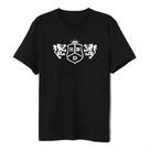 Camiseta RBD Logo Algodão Preta Rebeldes Tour