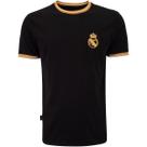 Camiseta Real Madrid Algodão Dry Fit Preta Licenciado