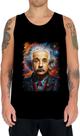 Camiseta Regata Albert Einstein Físico Brilhante Gênio 2 Camiseta Regata Albert Einstein Físico Brilhante Gênio 2