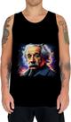 Camiseta Regata Albert Einstein Físico Brilhante Gênio 6 Camiseta Regata Albert Einstein Físico Brilhante Gênio 6
