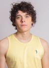 Camiseta Regata Aleatory Básica Amarela