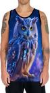 Camiseta Regata Animais Corujas Misticas Aves Noturnas HD 22 Camiseta Regata Animais Corujas Misticas Aves Noturnas HD 22